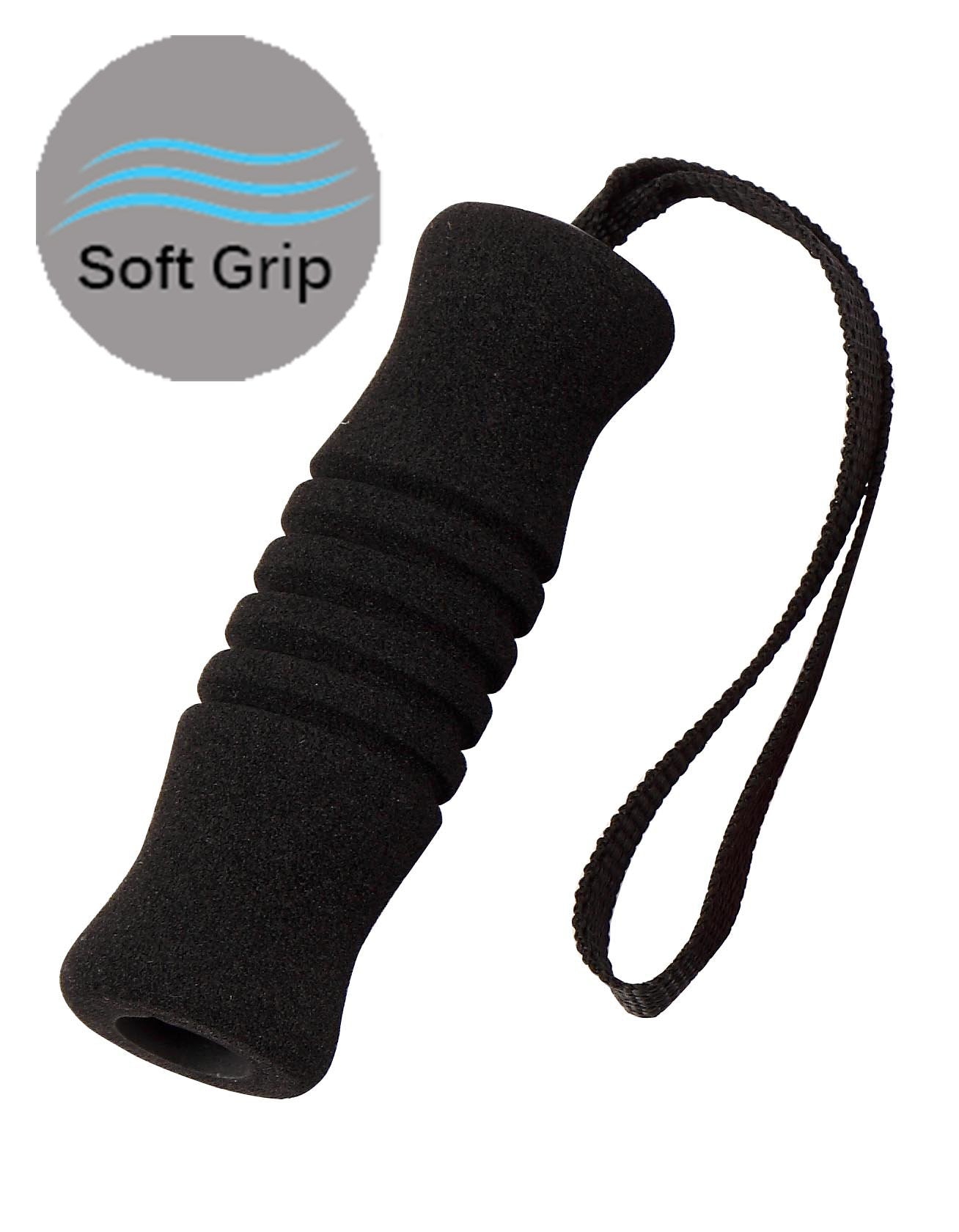 Sky Med Offset Handle Walking Cane : Replacement Hand Grip - Black