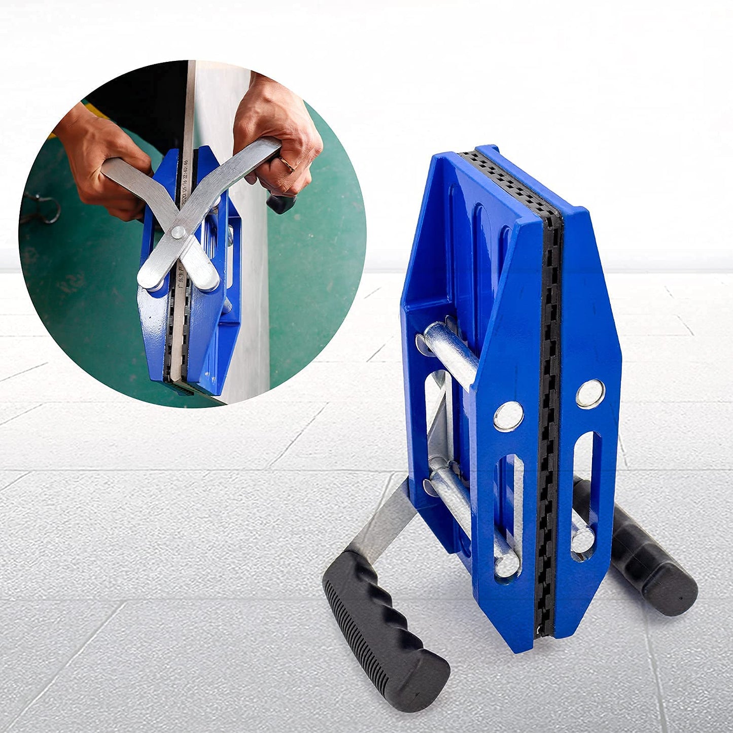 HighTop 2PCS Stone Granite Carrying Clamps Handed Panel Carriers Heavy Duty Clamps for Granite and Marble Panels Countertop Glass Slabs Metal Sheet Plywood (3-45mm) 660lbs