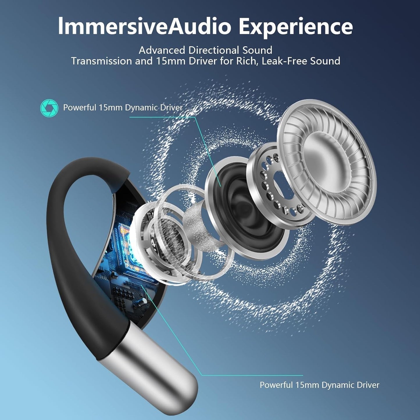 ZIDOXING 164 80H AI Translation Earbuds Real Time Languages Playtime Translator Ear Buds Audifonos Traductores Ingls