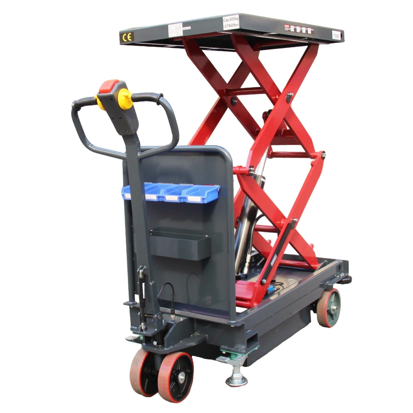 PAKE Self Propelled Mobile Scissor Lift Table, 40" L x 24" W, 1764 Lb. Cap.