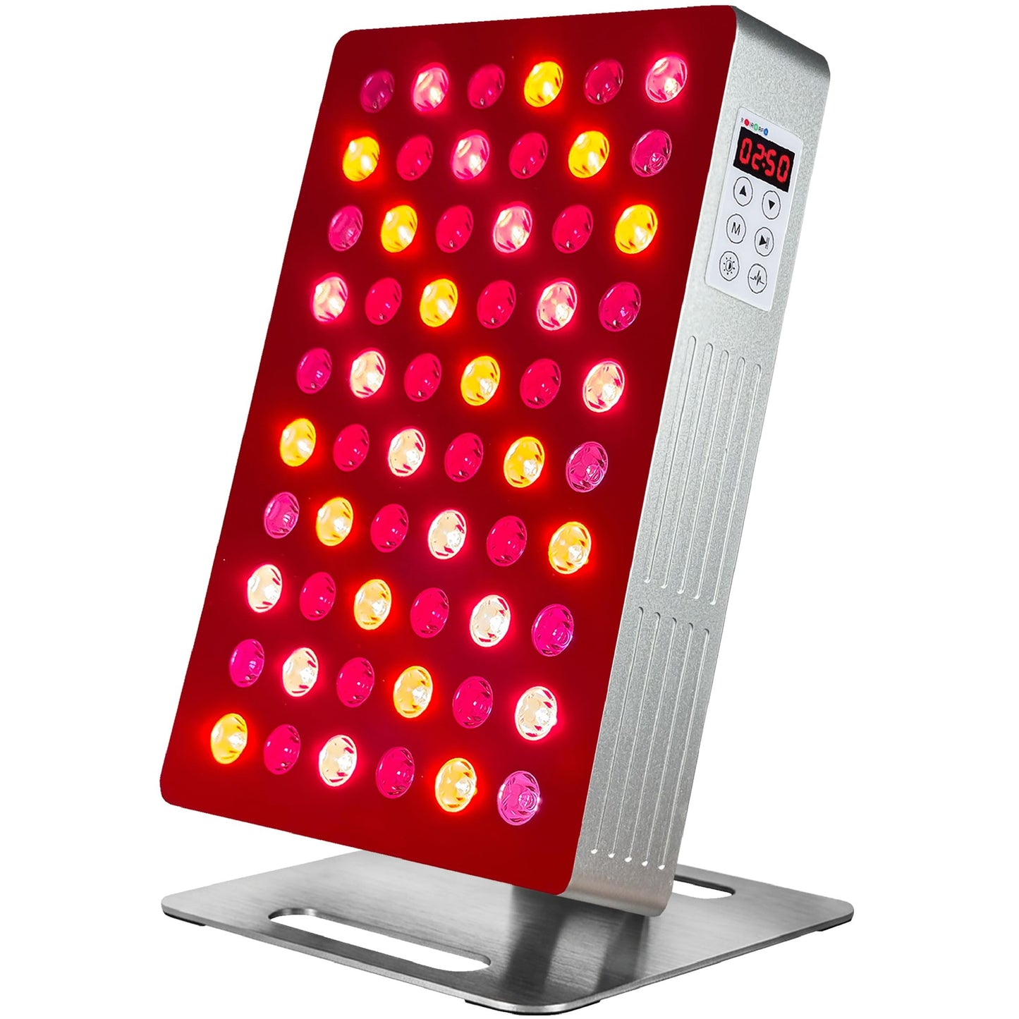 AuroraBox 60 Pro Science-Backed 5 Wavelength Red Light & Near Infrared Light Therapy Panel | Lower Inflammation, Reduce Aging, Improve Recovery | 630 660 810 830 850nm