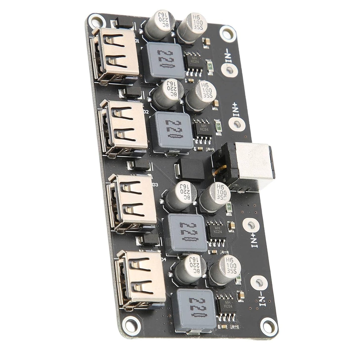 4 12V 24V QC3.0 Way Fast Module, Power Module Fast Module to Power USB Phone Charging Converter Board
