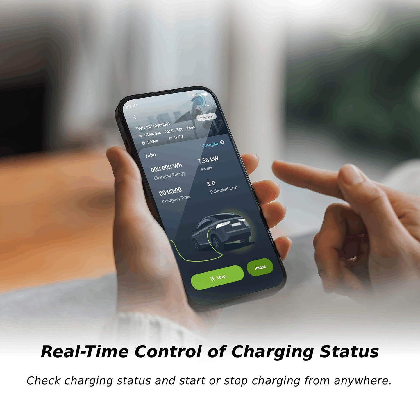 MSI EV Life NACS Hardwired, Level 2 Charger, 240V, 60A, 14.4 kW, IP55 Rated-Water and dust Resistant, IK08 Impact Resistant, UL2594 Certified, Energy Star, 5 Years Warranty