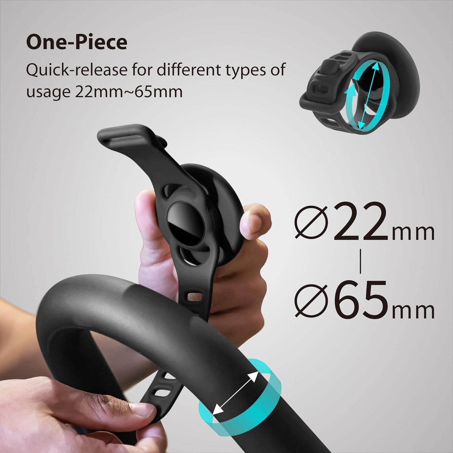 Bone Magnetic Gym Phone Mount, MagSafe Stroller Phone Holder for Workout & Indoor Cycling, Scratch-Free & Anti-Slip