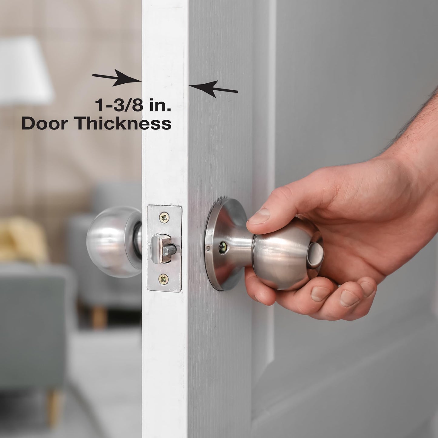 Prime-Line U 9585 Stainless Steel Lock and Door Reinforcement Plate
