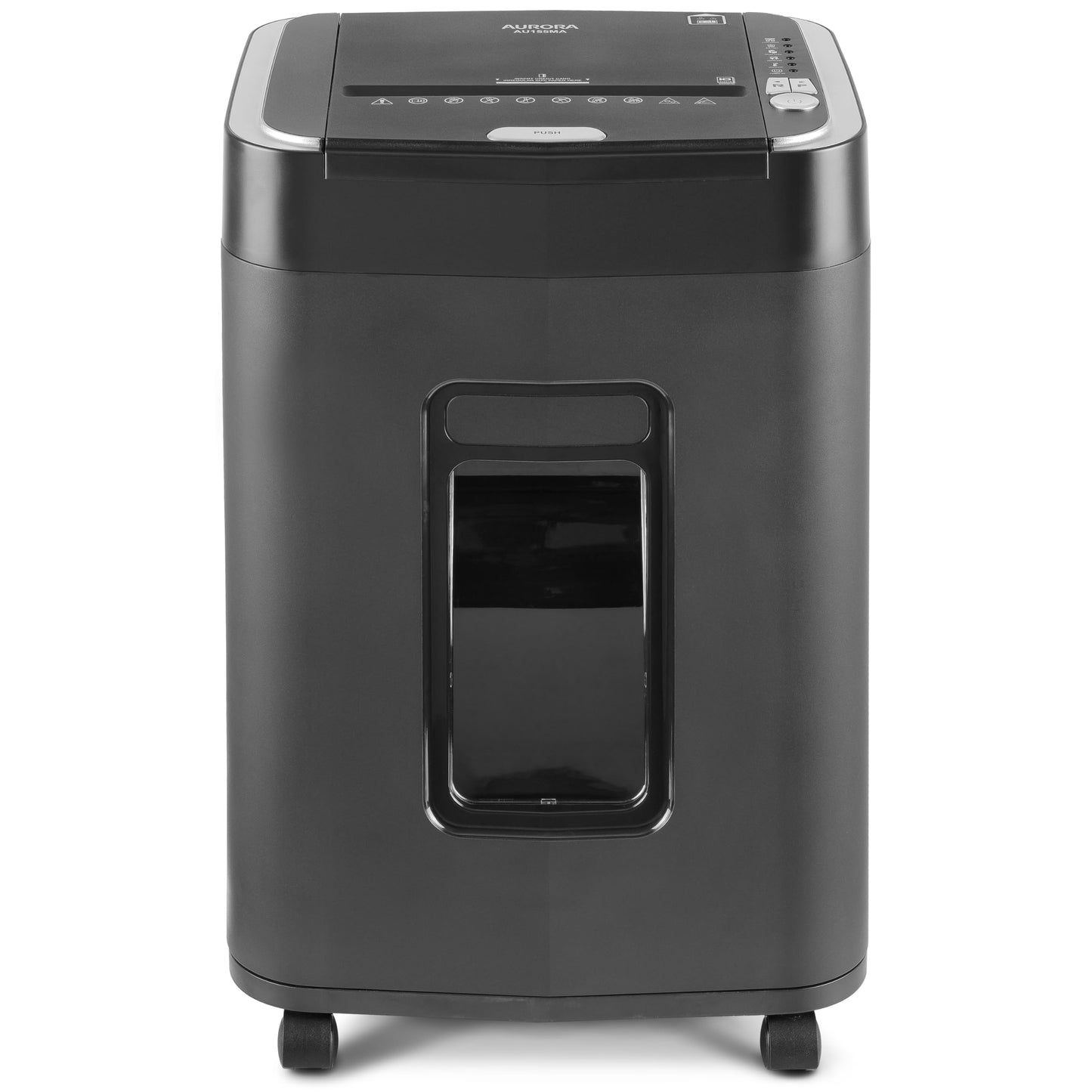 Aurora Professional Grade 150-Sheet Auto Feed Micro-Cut Paper and Credit Card Shredder/60 Minutes Continuous Run Time