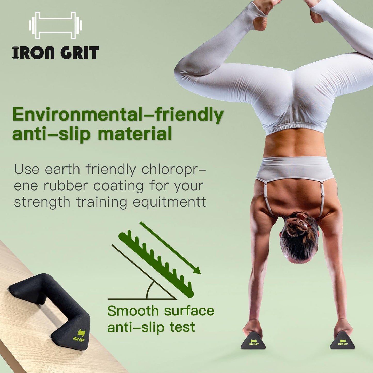 Push Up Handles with Ergonomic Handles and 4lb weight-Non-slip Parallettes Bars for Home Fitness Training, Push Up Stands Handle Perfect for Strength Training, HIIT, Boxing, black