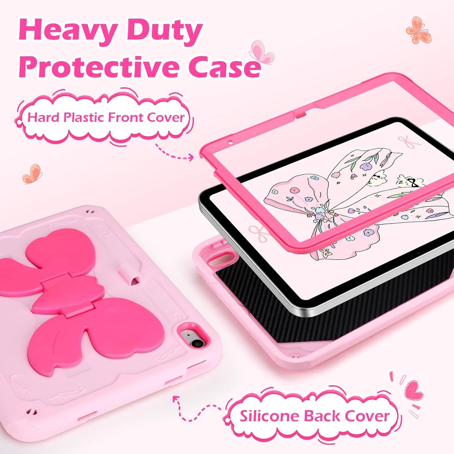 VOFUOE A16 11th 2025 11 Inch, 10th 2022 10.9 Inch for iPad Case Generation for iPad Generation Case for Kids Girls