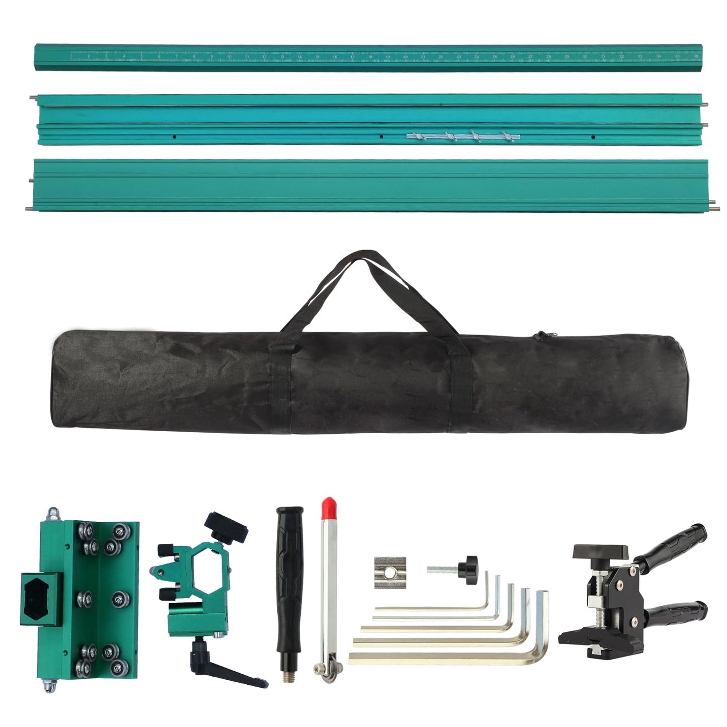 71" (1.8 m) Tile Cutter –Professional Large Format Tile Cutter Tool– Portable Guide, Max Cutting Width 35.4" (90 cm), Ideal for Contractor
