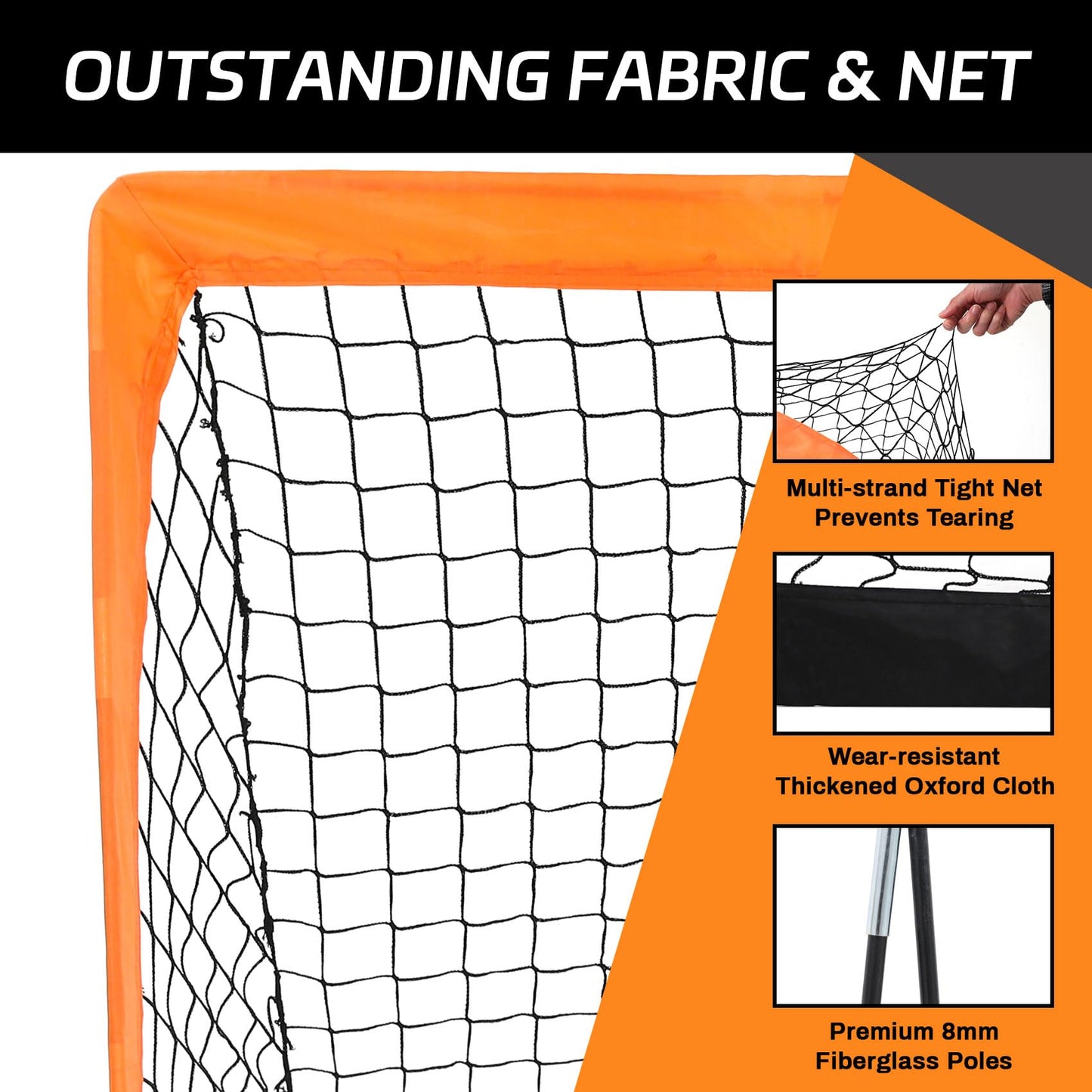 2-Pack 4’ x 3’ Soccer Goals for Backyard, Pop Up Folding Soccer Goal Net for Indoor or Outdoor, Practice Mini Soccer Goals for and Youth, Training Football Net with Carry Bag