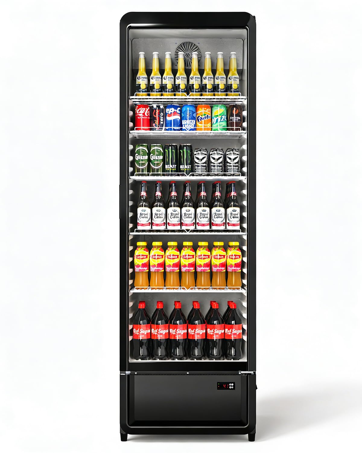 PURA Commercial 13 Cubic Feet Commercial Beverage Fridge Display Refrigerator