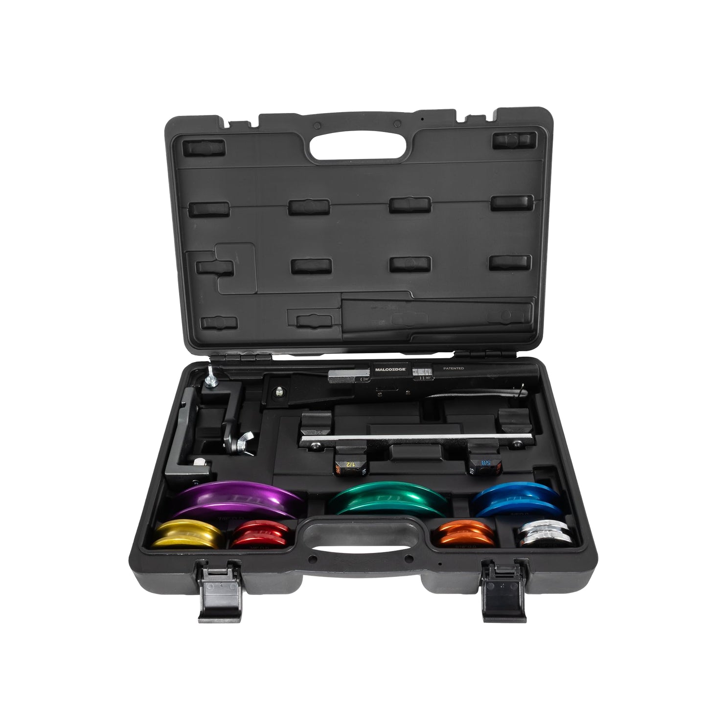 MalcoEdge TBMS Tube Bender Multi-Size Kit – Manual Tubing Bender Set for Copper and Aluminum Lines in HVAC, Plumbing, and Refrigeration Applications