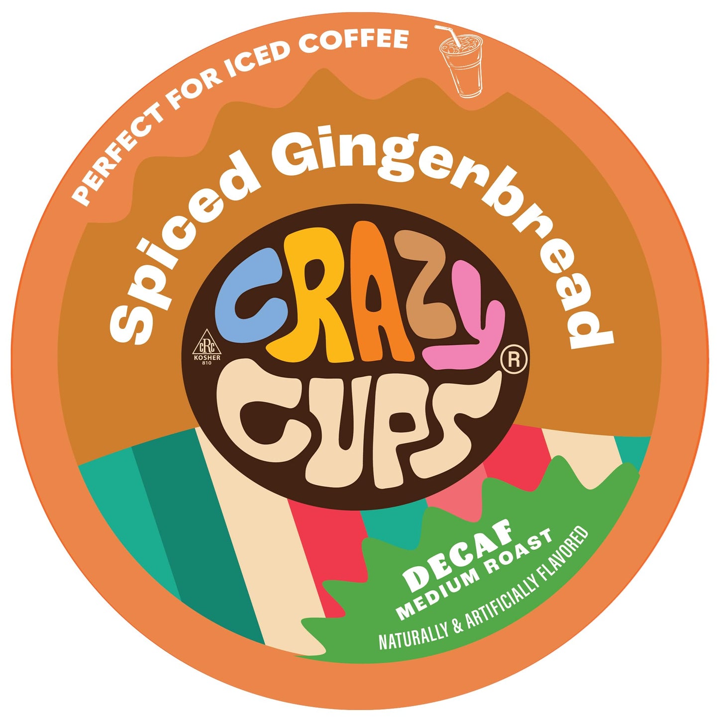 Crazy Cups Spiced Gingerbread DECAF 22ct