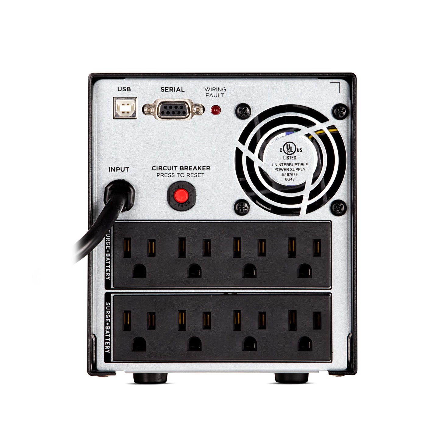 CyberPower OR1000PFCLCD PFC Sinewave UPS Battery Backup and Surge Protector, 1000VA/700W, 8 Outlets, AVR, Mini-Tower, UL Certified