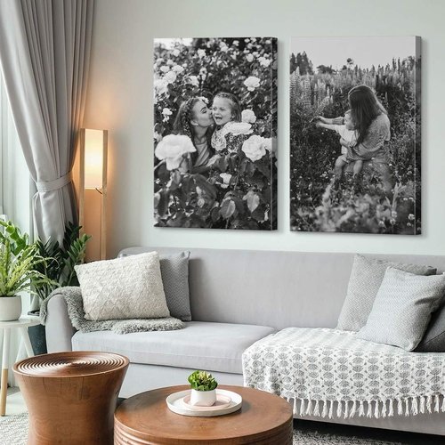 Canvas On Demand Custom Canvas Prints - Personalized Photo Wall Art for Family, Weddings & Pets | 10x8 Inch