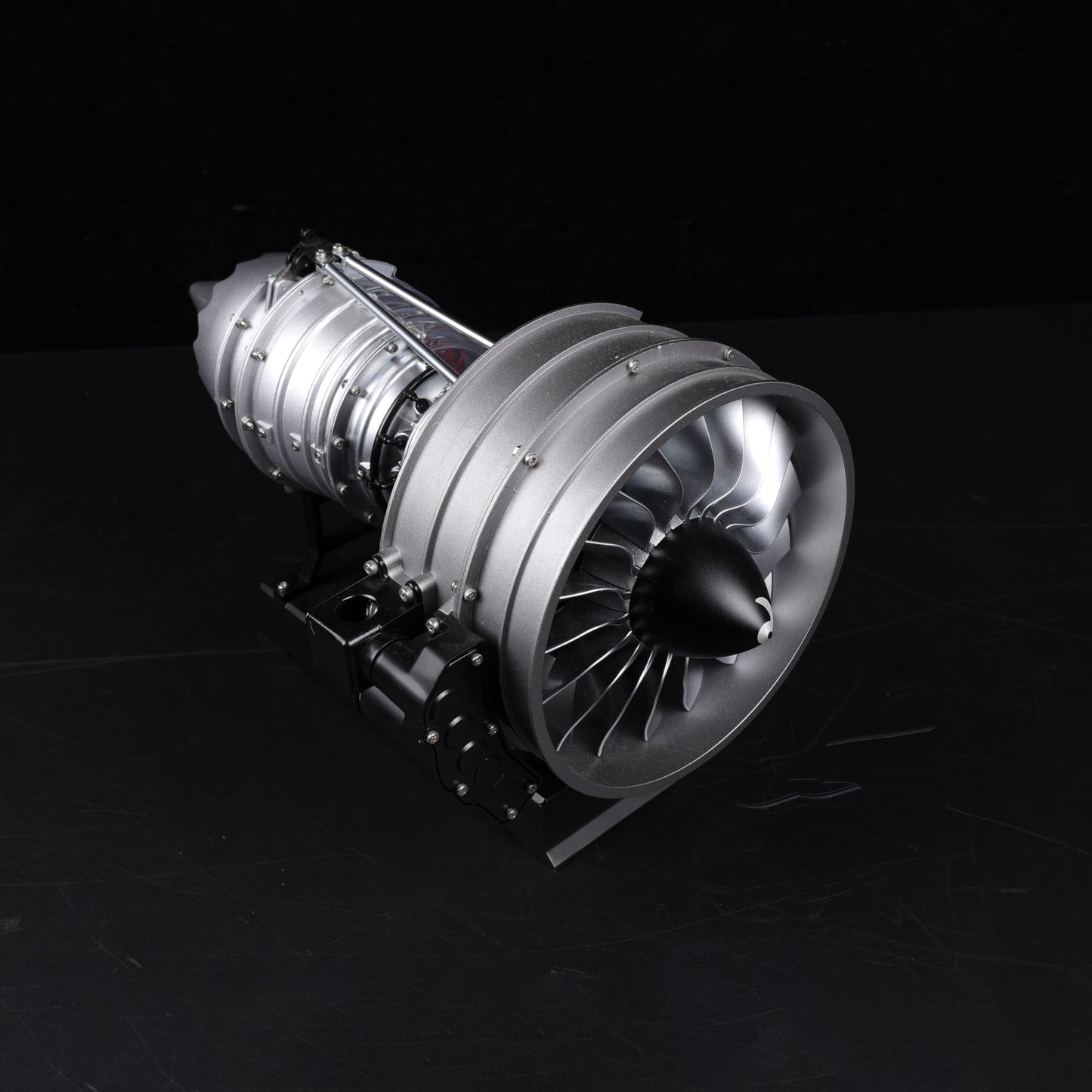 DM121 1/12 Scale Dual Spool Turbofan Engine Model Kit - Build Your Own Functional Jet Engine, 300+ Pcs STEM Educational Hobby Kit