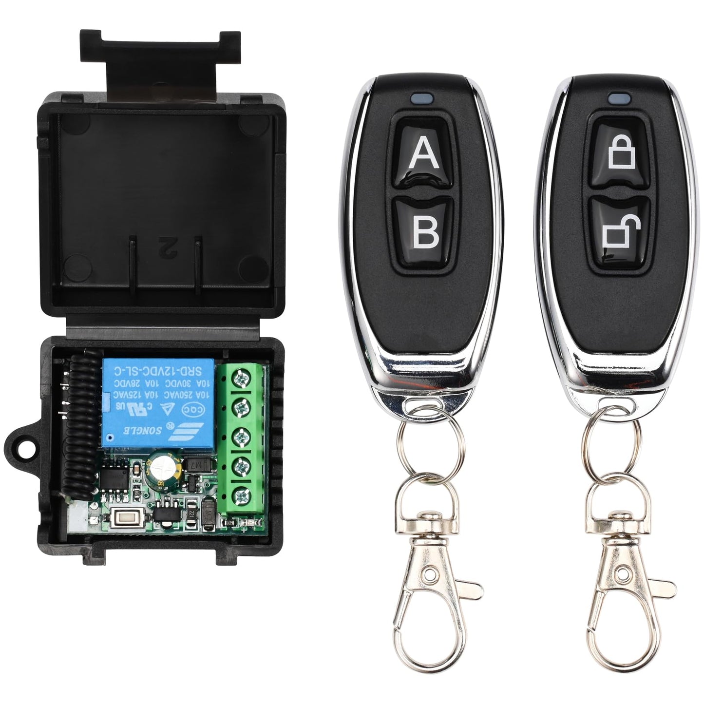 Waterproof Fingerprint Access Control Kit, 1200LBS Holding Force NC Mode Magnetic Lock, IP68 Metal Keypad Supports Fingerprint, Password, RFID Card & Remote Unlock for Door Security