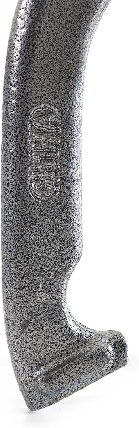 Franklin Sports Horseshoe Set - Cast iron Horseshoes and Steel Stakes - Official Size and Weight - Perfect for Yard and Beach - Recreational