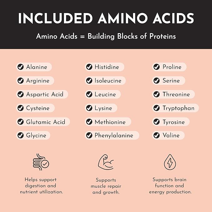 JUST INGREDIENTS Peaches & Cream Protein Powder ??25-Serving Blend with 100% Grass-Fed Whey & Organic Plant Proteins ??Real Peach Flavor ??Supports Muscle Recovery, Energy*