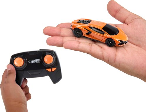 Hot Wheels Remote-Control Lamborghini Revuelto - 1:64 Scale RC Toy Car with USB Recharge & Turbo Boost