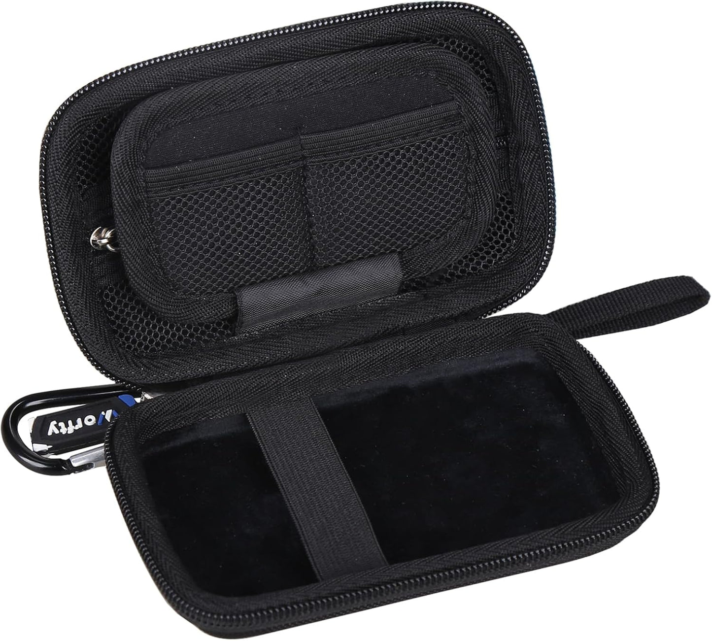 worfty JM21 13 MP3 Case for JadeAudio/FiiO Android Hi-Res Music Player - Travel Carrying Storage Bag (Black)
