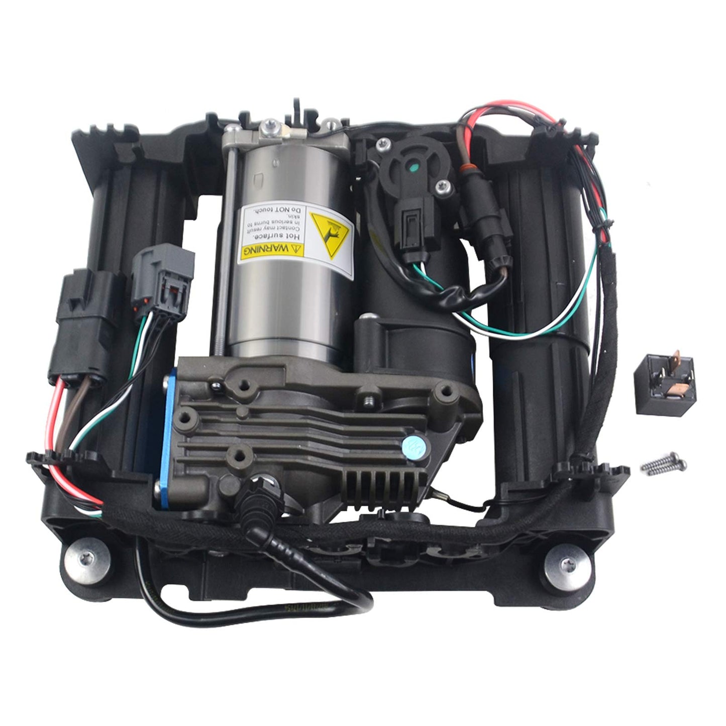 949-920 Air Suspension Compressor Pump with Bracket LR041777 Replacement for 2006-2012 Range Rover AMK Style L322 3.6 TDV8 RQG500100 P-2646