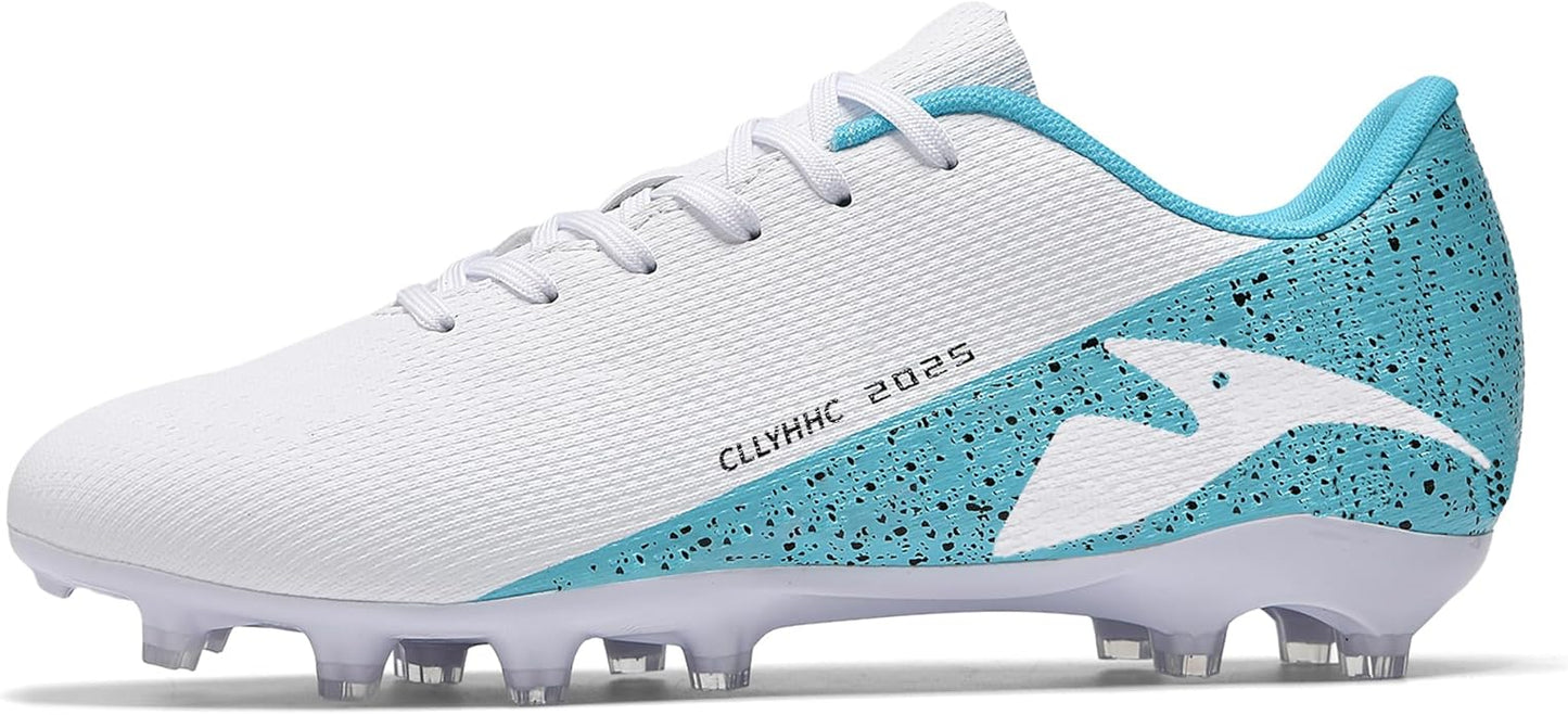 Mens Soccer Shoes Womens Indoor Outdoor Football Cleats Unisex Baseball Turf Shoe Youth Rugby Adult AG FG TF Football Boots Wide Training Sneaker