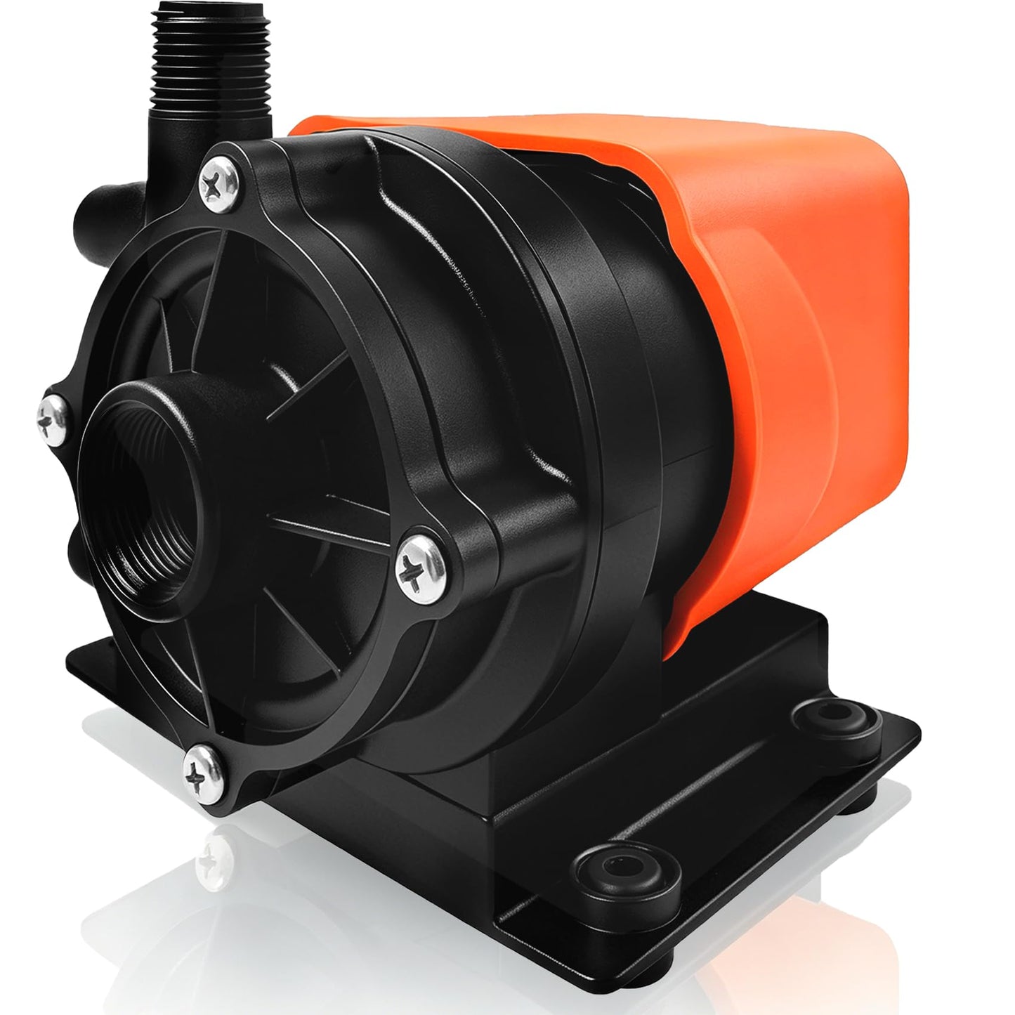 Marine AC Pump 500GPH 115V, Marine AC Water Pump, Magnetic Drive Seawater Circulation Pump Compatible with Dometic, Webasto, Cruisair and Marine Air Systems up to 24000 BTU, with Run-Dry Protection