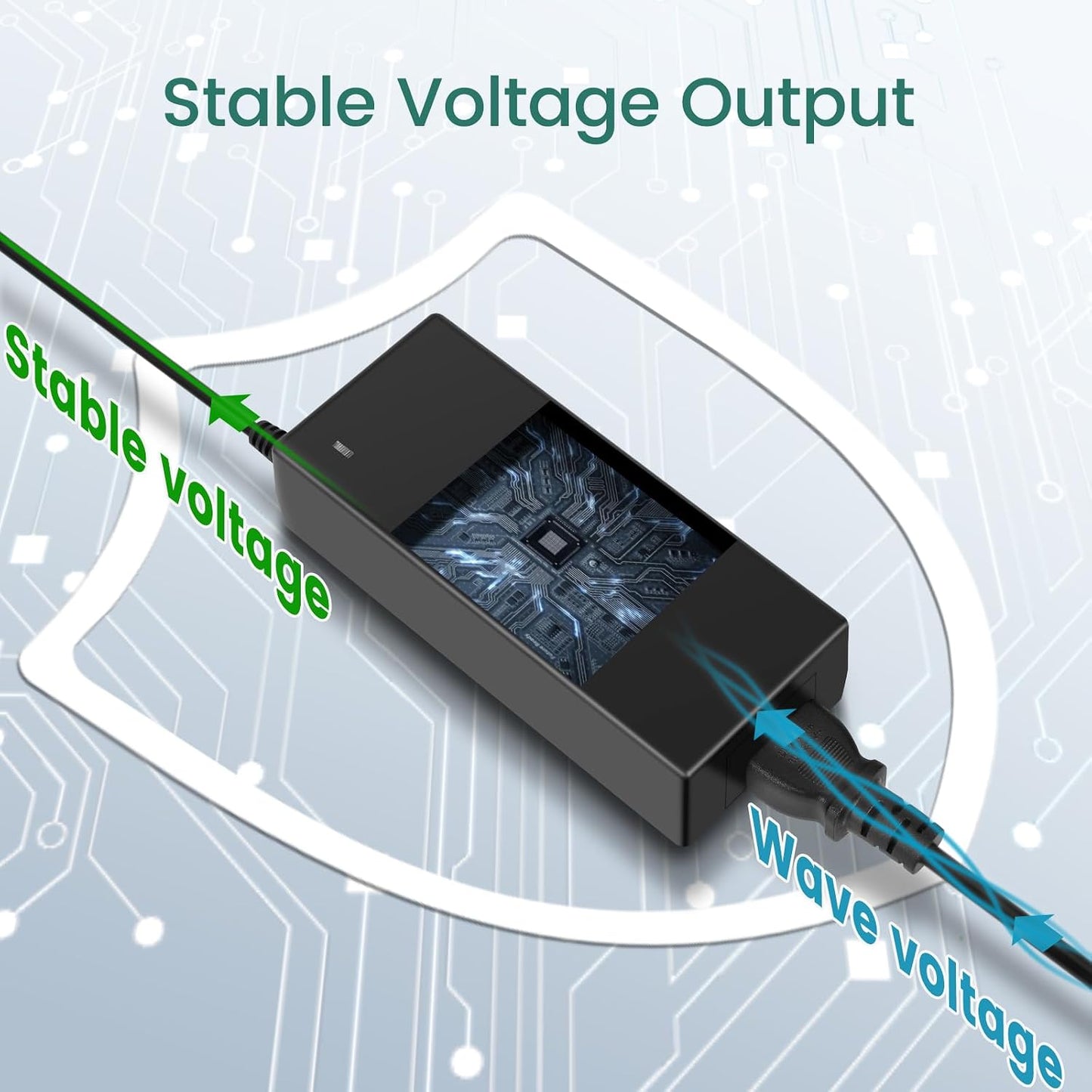 Taormey 24V 5A,AC 100-240V 24 5A Transformer,24V 120W 5.5 2.1mm Power Supply to DC Volt Power Converter Max AC/DC