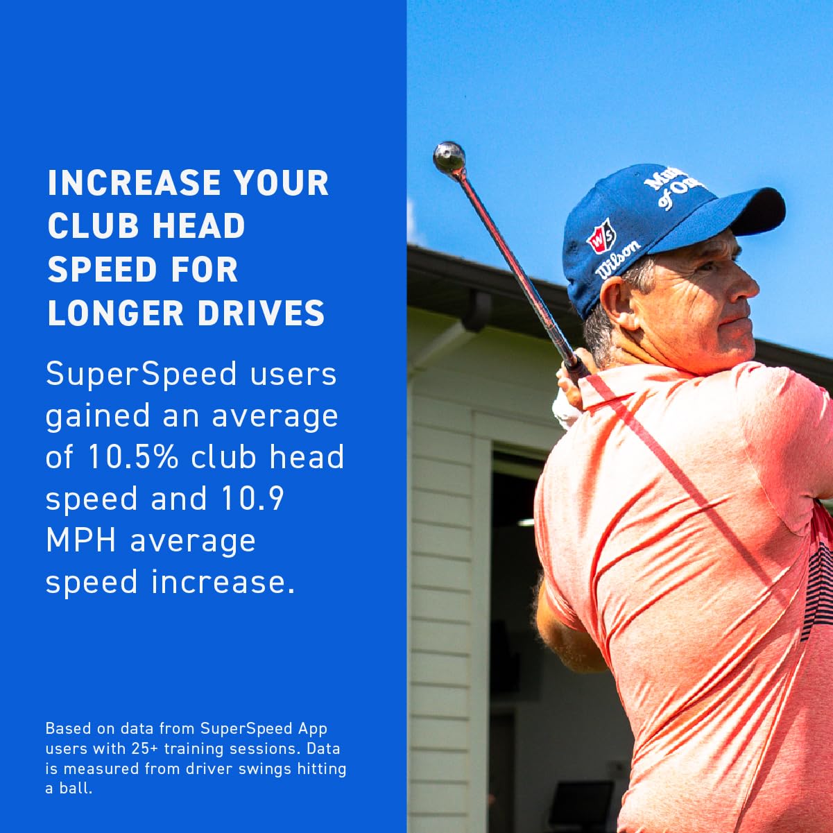 SuperSpeed Golf Speed Sticks Pro | New 2025 Model | Swing Speed Training System Used by Padraig Harrington | Gain Speed and Distance | App Training Protocols