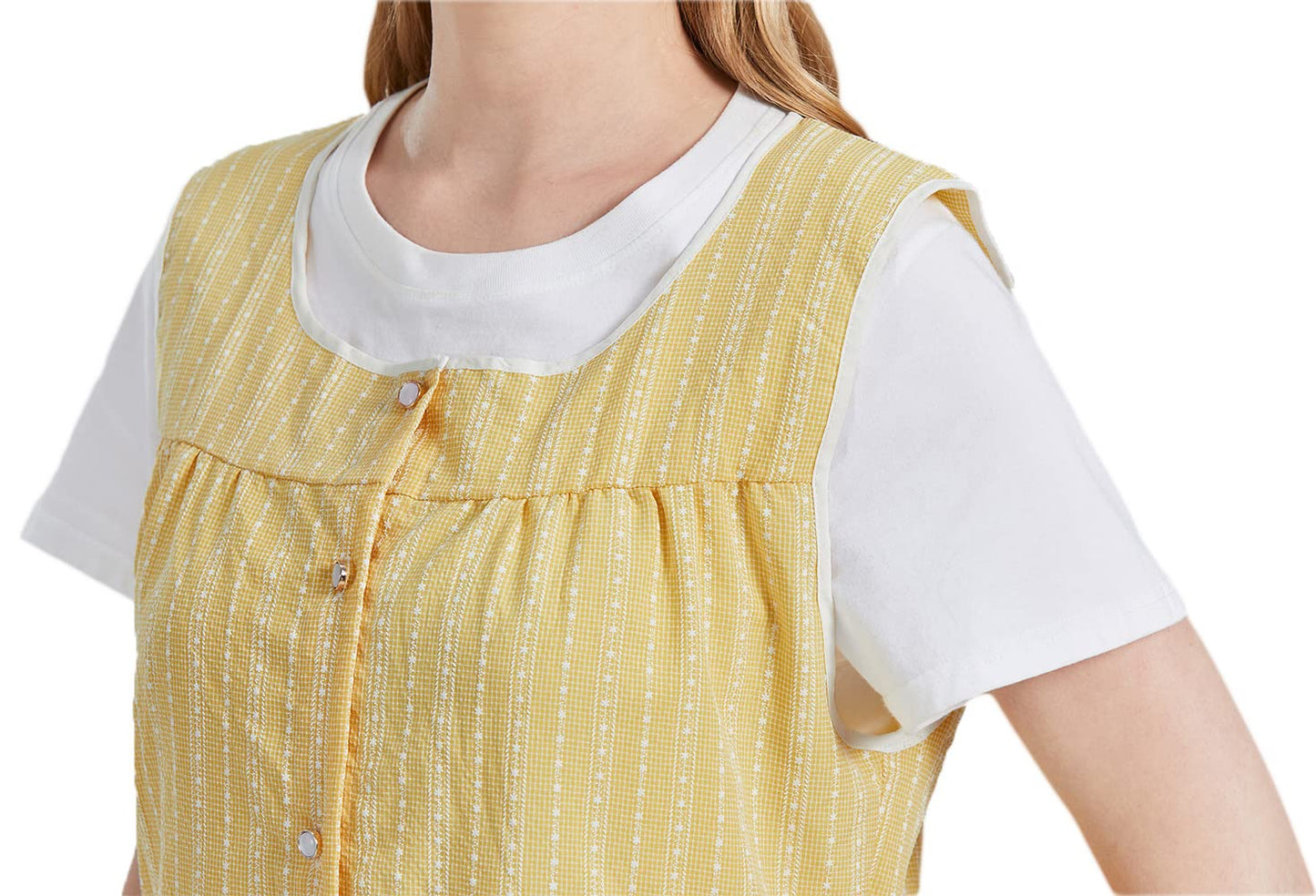 Nanxson Cobbler Aprons for Women with Pockets Smock Apron with Buttons for Cooking Chef Kitchen CF3152