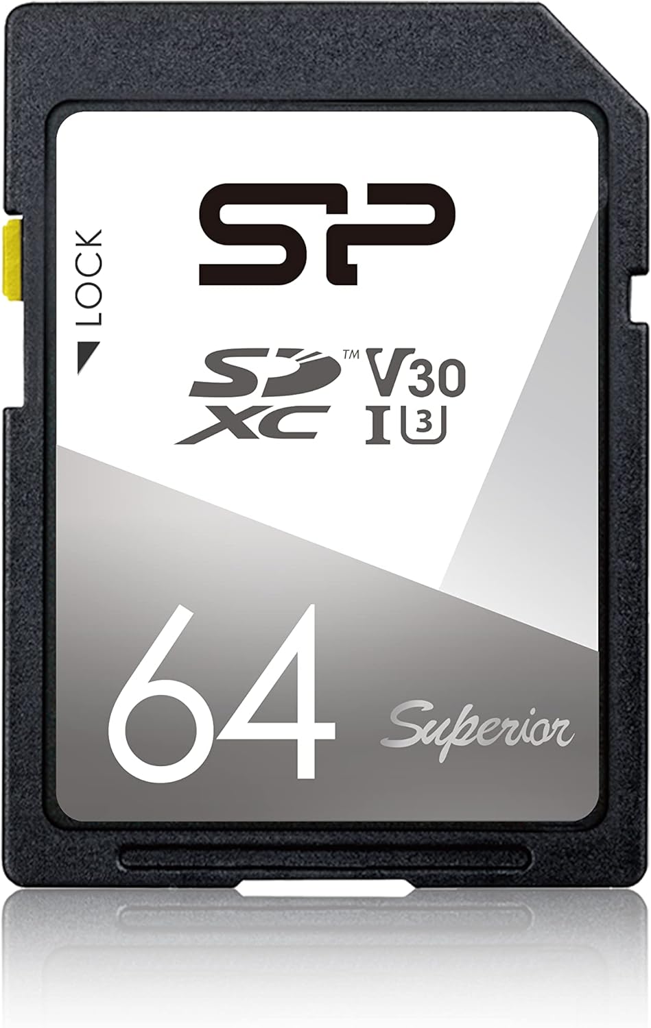 SP Silicon Power 64GB UHS-1 U3 V30 Silicon Power Superior SDXC Memory Card