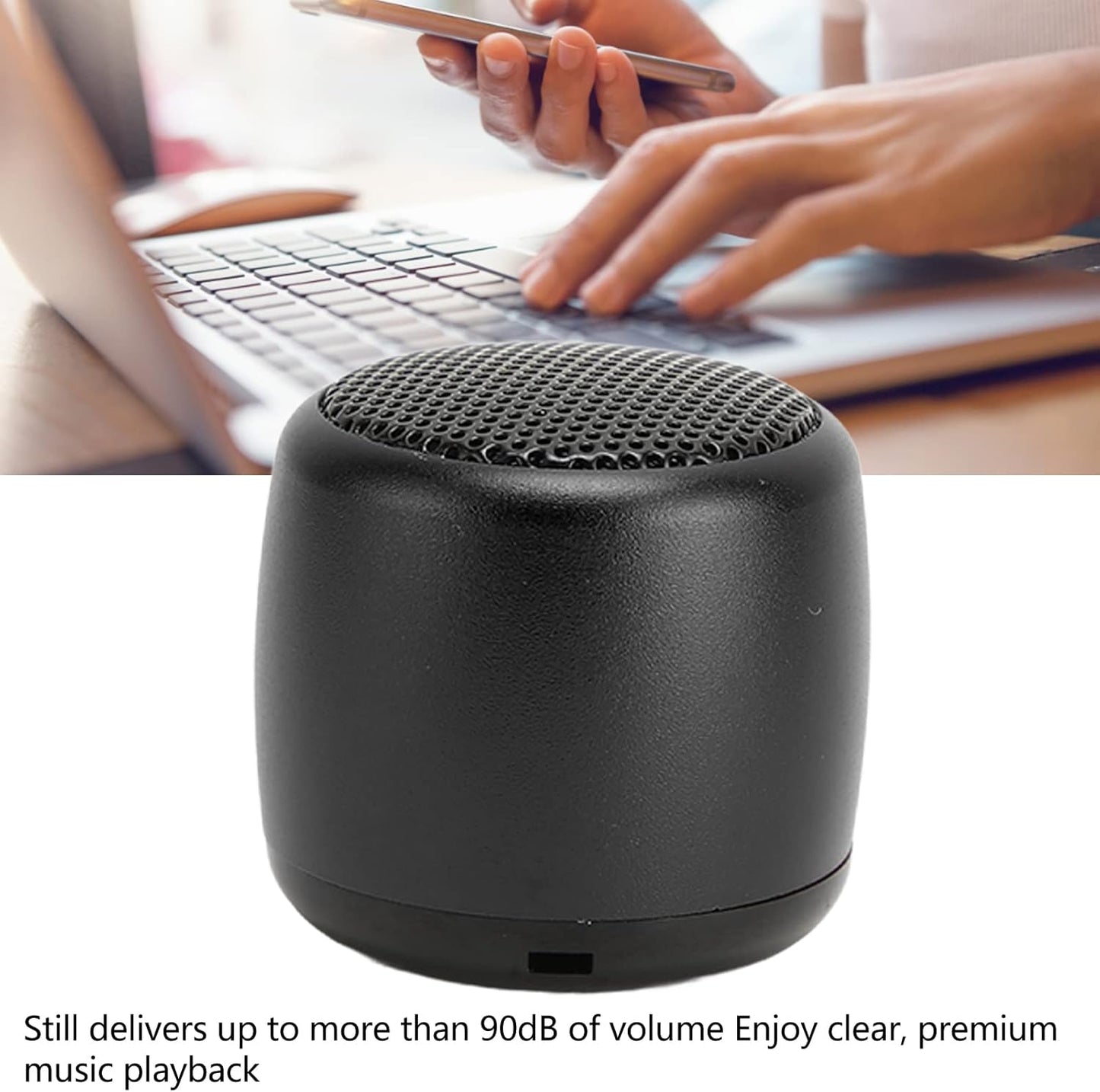 Sanpyl Mini Bluetooth Speaker, Portable Speakers with HD Sound Heavy Subwoofer, USB Rechargeable Small Tiny Speaker