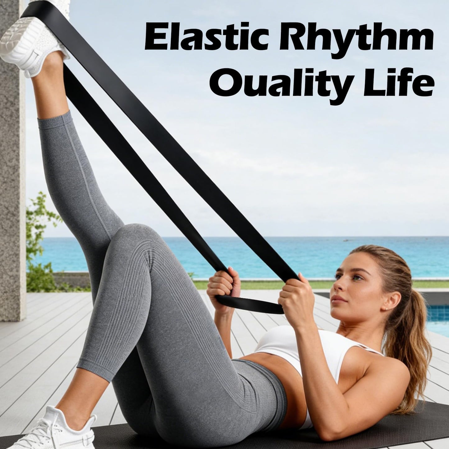 TB3C Pull Up Bands, Resistance Bands Set, Pull-Up Assistance Bands Set for Men & Women, Exercise Workout Bands for Working Out, Body Stretching, Physical Therapy, Muscle Training