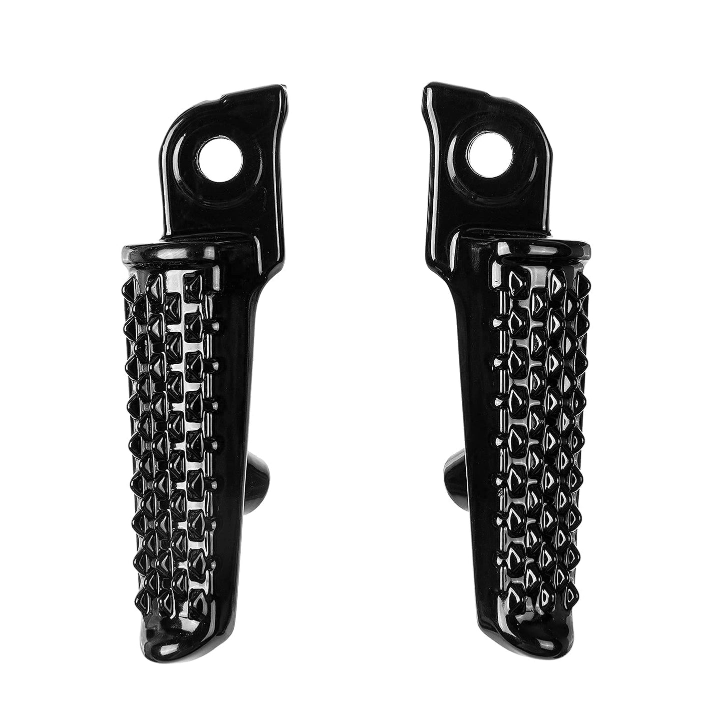 VPZMT Motorcycle Front Foot Pegs Footrests Pedal for Honda 2003-2023 CBR 600RR, 2004-2023 CBR 1000RR, 2008-2023 CB1000R Models (Front-Black)