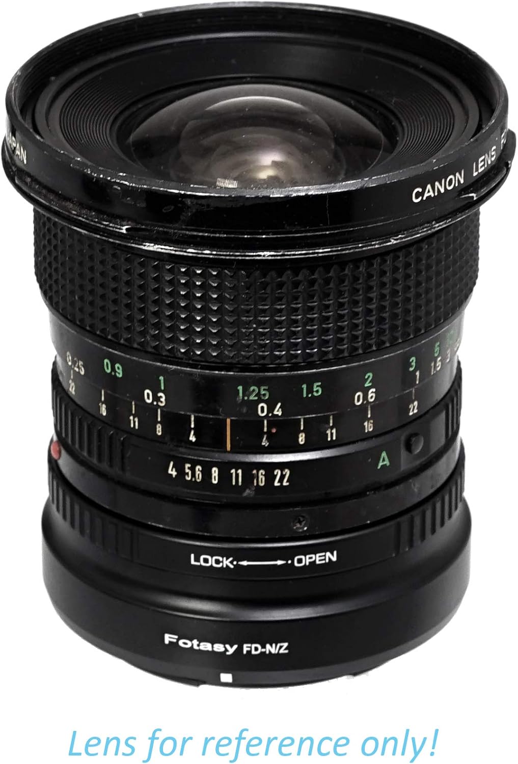 Fotasy Z30 Z50 Z5 Z6 Z7 Z6II Z7II Z9 Cannon FD Lens to Nikkor Z Mount Adapter, FD Z Adapter, Compatible with Canon FD