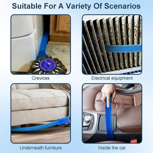 2026 Upgraded Dryer Lint Vac Attachment - Universal Vacuum Cleaner Kit for Deep Cleaning Ducts & Lint Removal