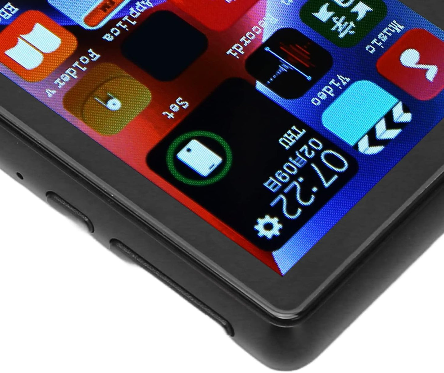 SUNGOOYUE MP3 5.0 2.4 Inch SABRE9018Q2C MP3 4GB 256GB Player, Bluetooth with Full Touch Screen, ESS DAC Decoder