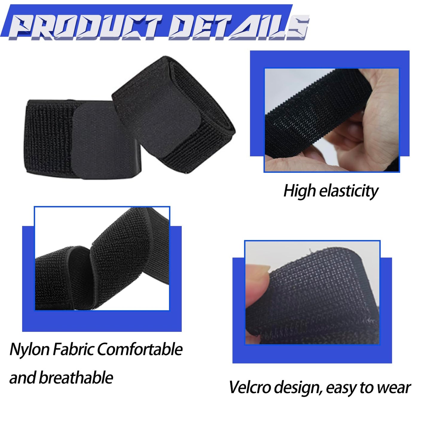 Antoyo Mini Shin Guards Soccer-2 Pairs Small shin Guards and 2 Pairs Strap Shin Fixed Straps for 4-6,Match Equipment Protective Tiny shinguards Soccer