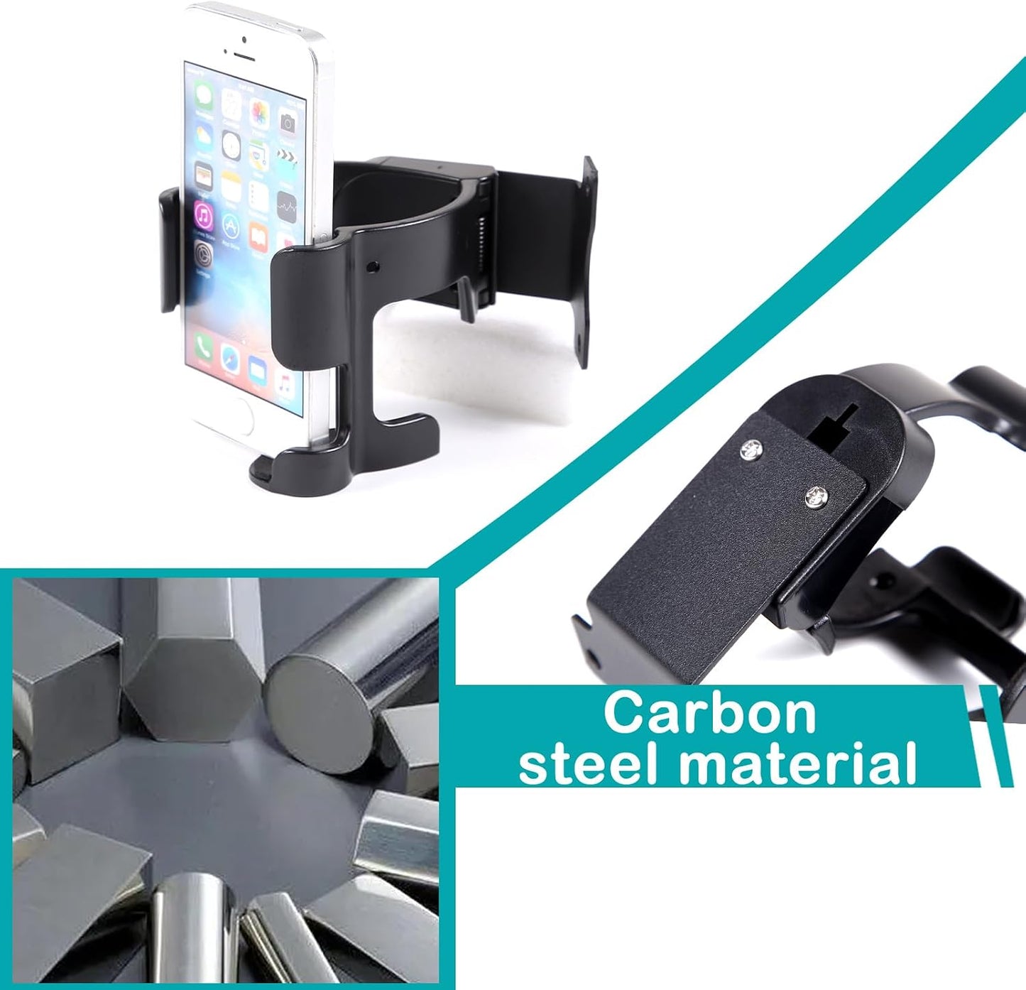 2 1 2020-2026 Car Multi-Function Drink Cup Phone Holder, in Bolt-on Stand Bracket Organizer, Cell Phone Mount