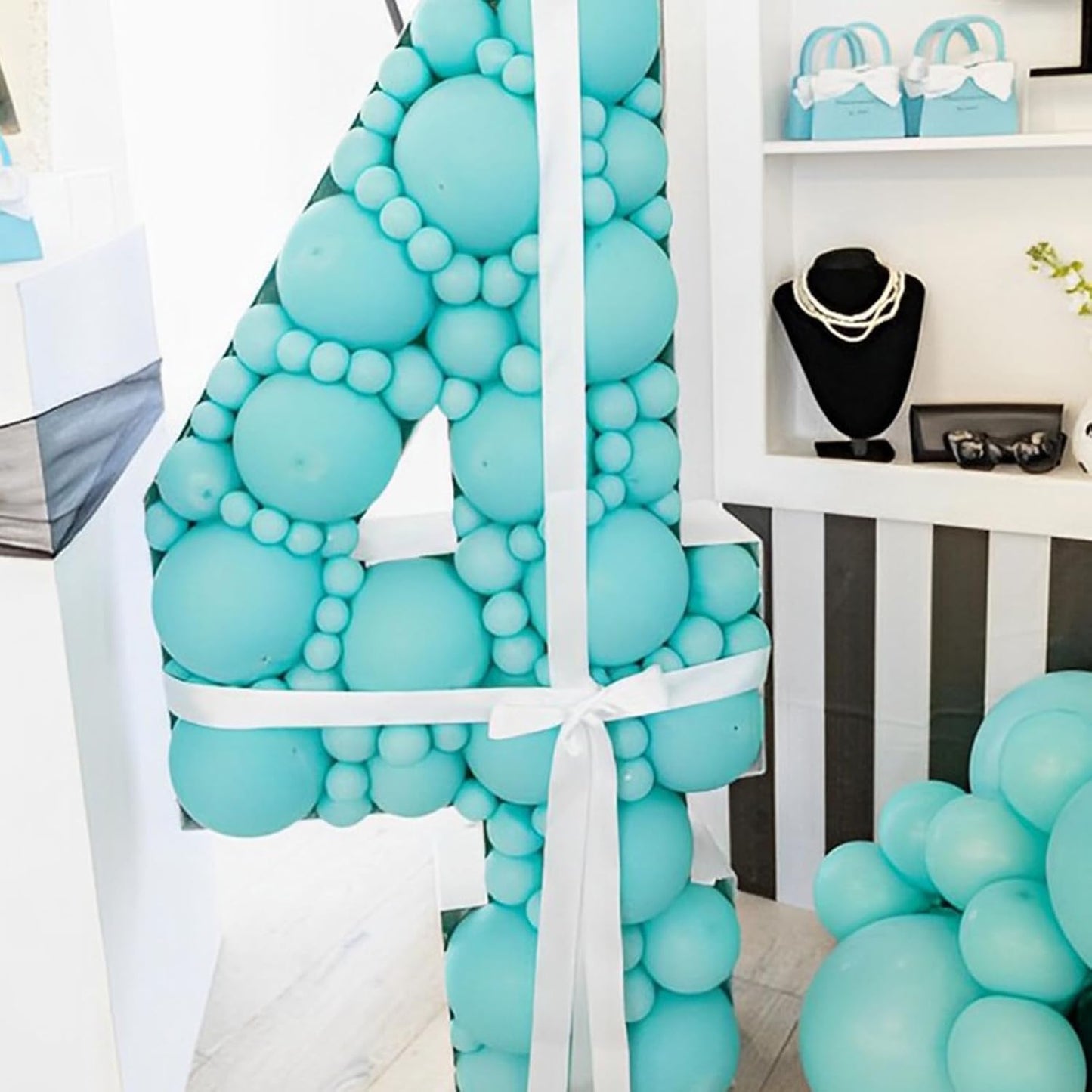 Voircoloria 12-Inch Teal Balloons - 110 Pack of Turquoise Latex for Graduation, Weddings & Parties