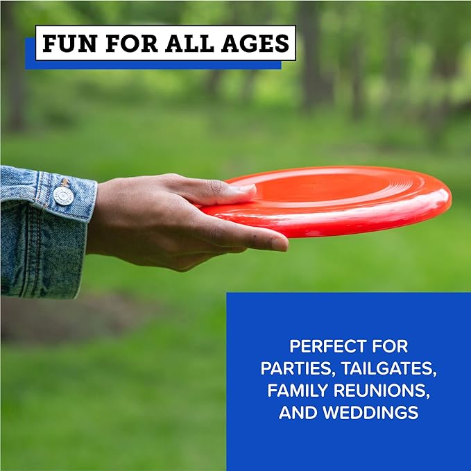 Play Platoon Bottle Jam Flying Disc Game for Teens & Adults to Play Outdoors - Yard Set Tailgate Party Game for Backyard and Beach