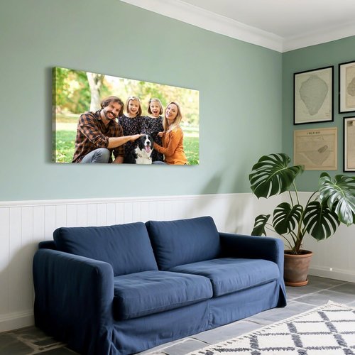 Custom Canvas Prints by [Brand Name] - Personalized Photo Wall Art for Weddings, Family, Pets | 40x24