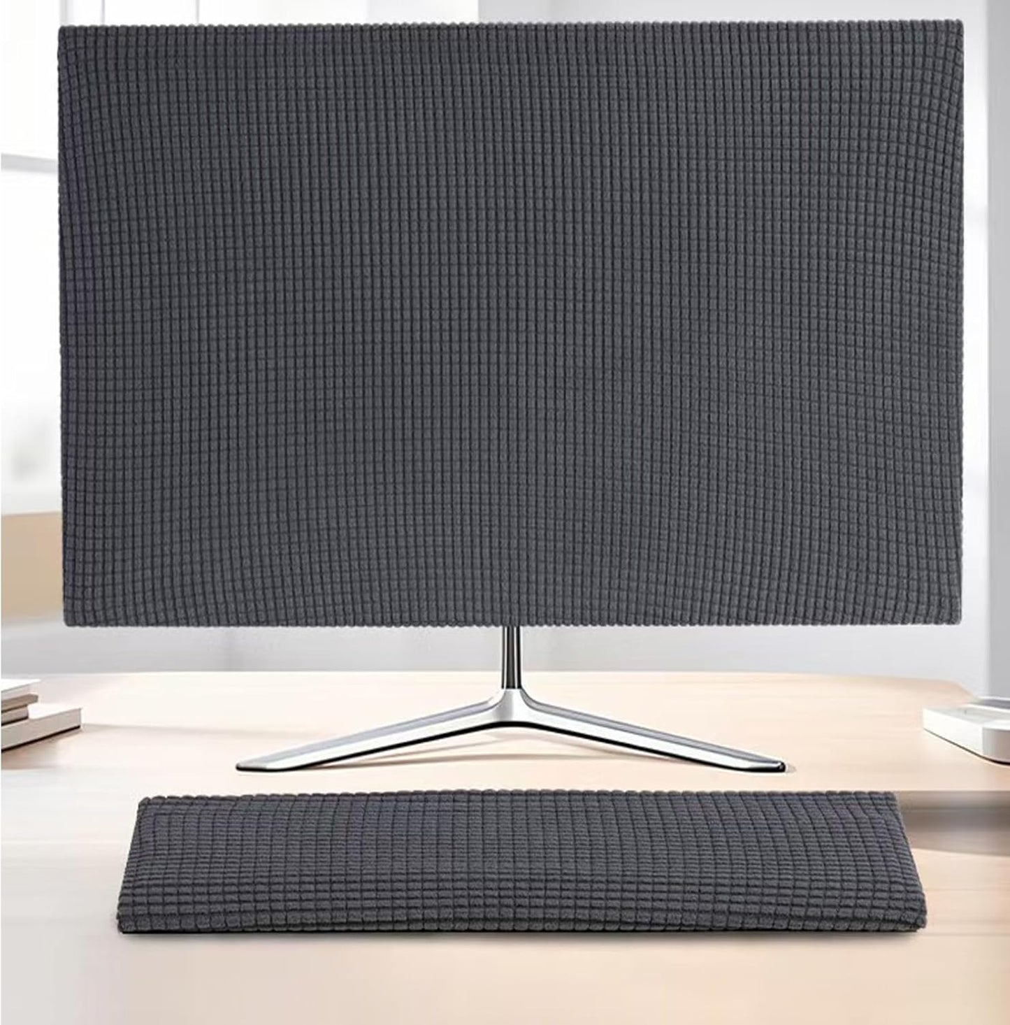 23-26inch) Monitor Dust Cover Keyboard Covers Case Anti-Static Dustproof Protective Cover for LCD/LED/HD Panel Case
