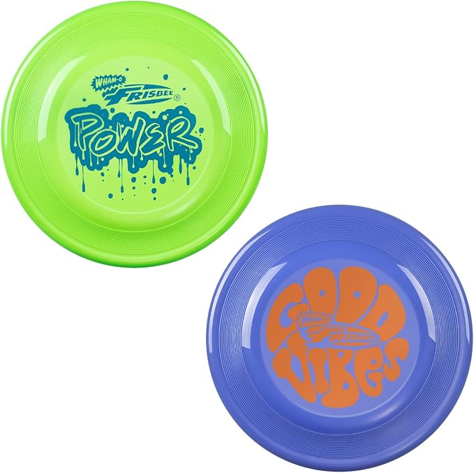 Wham-O Frisbee Fastback Flying Disc, 9.35 Inch Dog-Friendly Lightweight Sports Disc Toy for Outdoor Beach Backyard Games,Team Sports and Family Fun - 100g