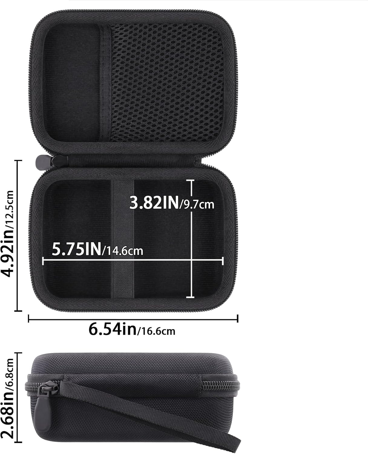 Baval Insta360 2 Camera Case Compatible with Ace Pro Waterproof Action Camera(Small Case)
