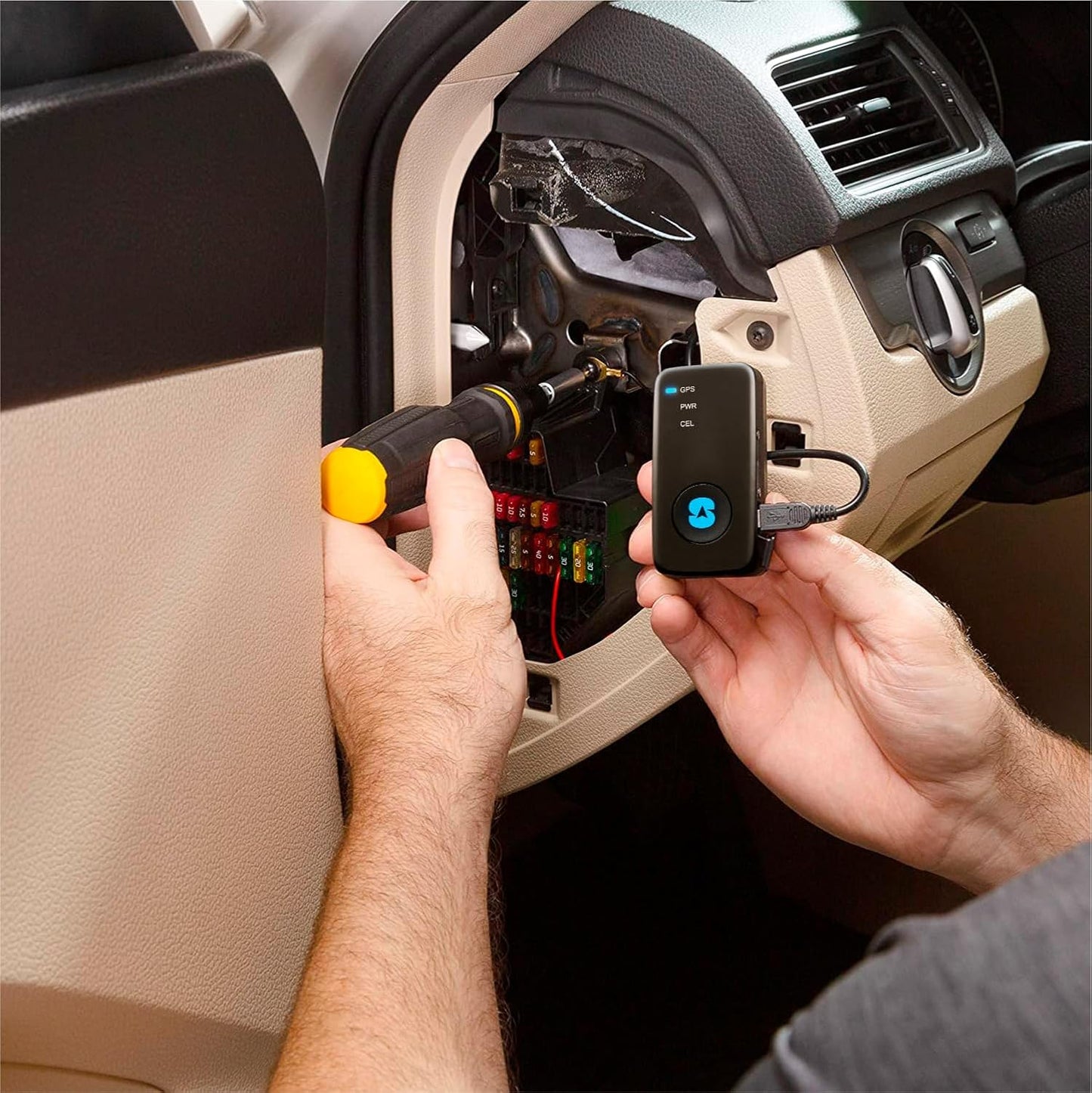 Spy Tec Atlas GPS Tracker Hardwire Connection Kit | Continuous Power for Vehicle Tracking