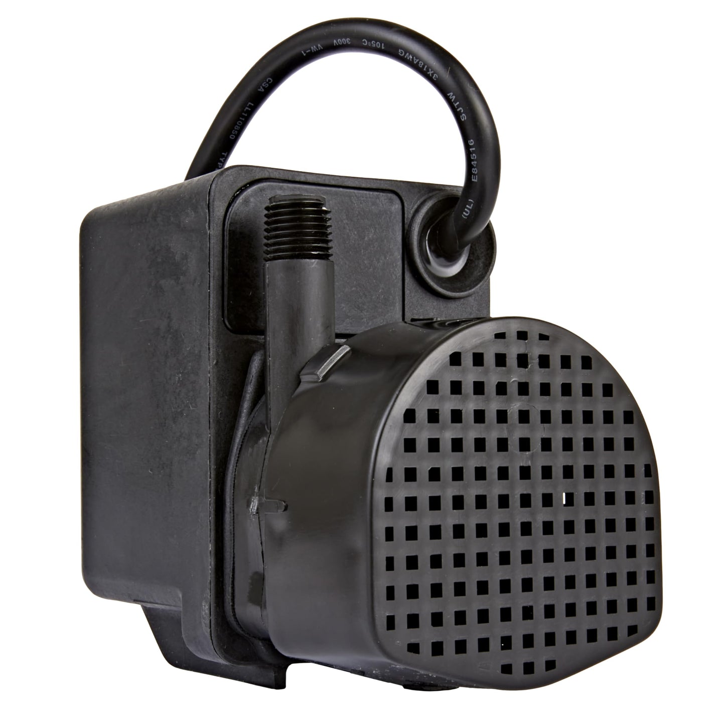 Little Giant PE-2H 115 Volt, 1/40 HP, 300 GPH Epoxy Encapsulated Direct Drive Submersible Pump, with 6- Ft. Cord, Black, 518400