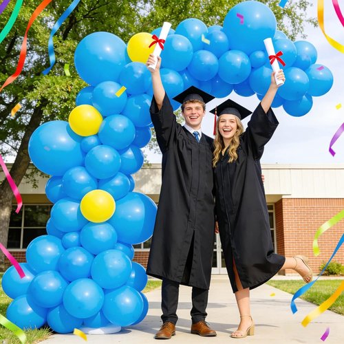 Light Blue Latex Balloons by [Brand Name] - 110 Pack, 12 Inch for Birthday & Wedding Celebrations