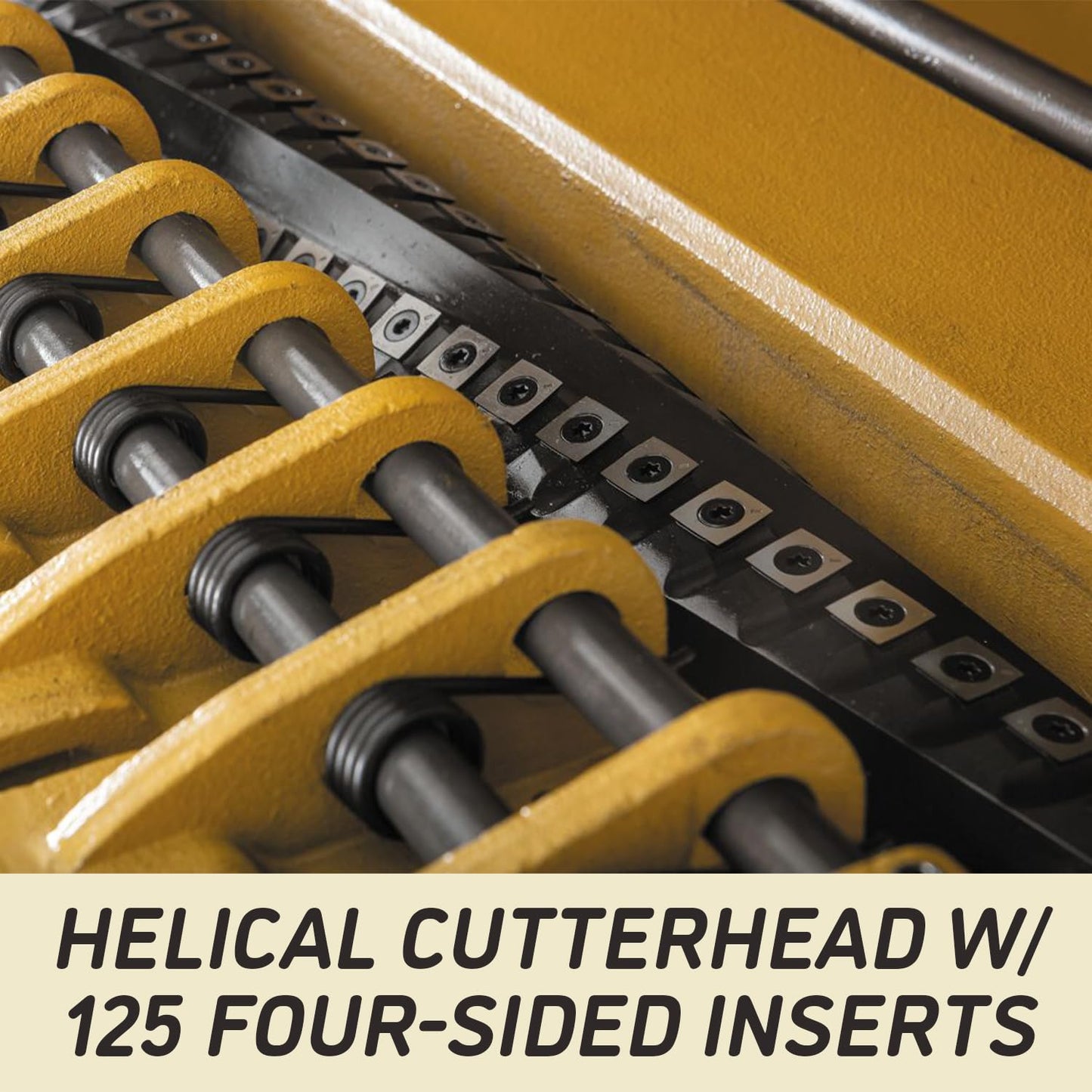 Powermatic 22-Inch Planer, Helical Cutterhead, 7-1/2 HP, 230V 3Ph (Model 201HH)